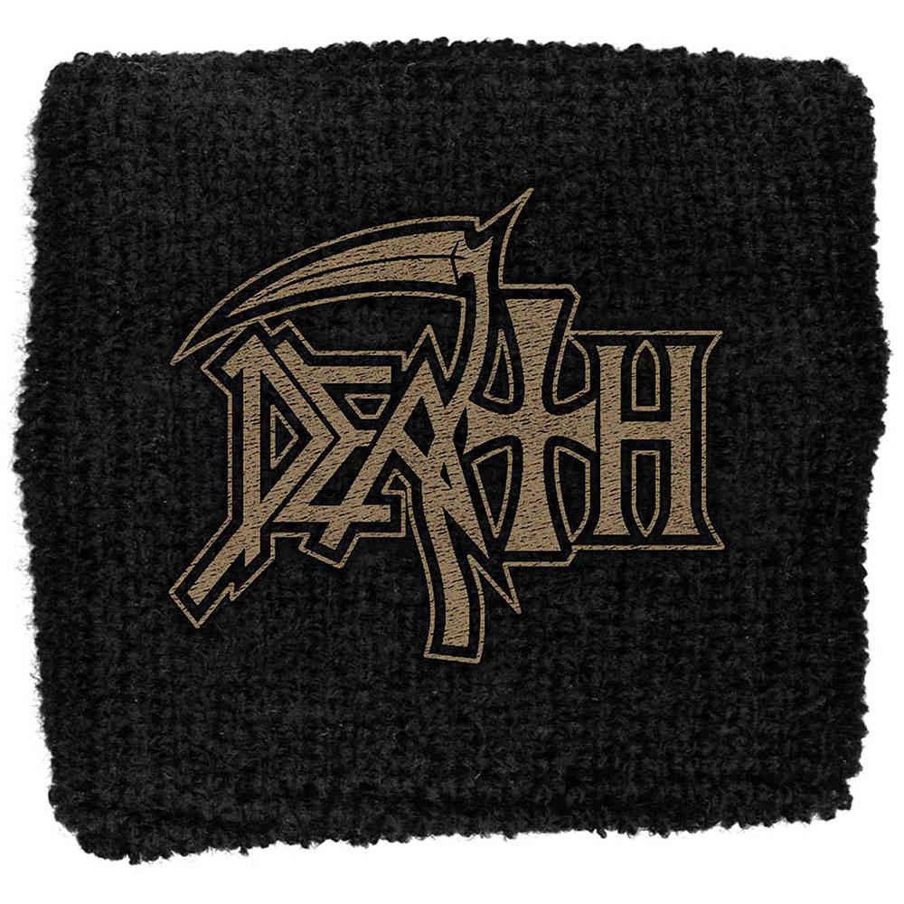 Death - Logo Schweißband - Schwarz